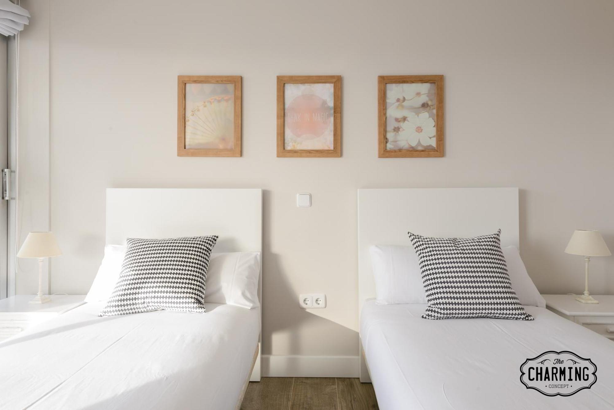 马德里Charming Eurobuilding 2 Terrace Exclusive - Plaza De Parking公寓 外观 照片
