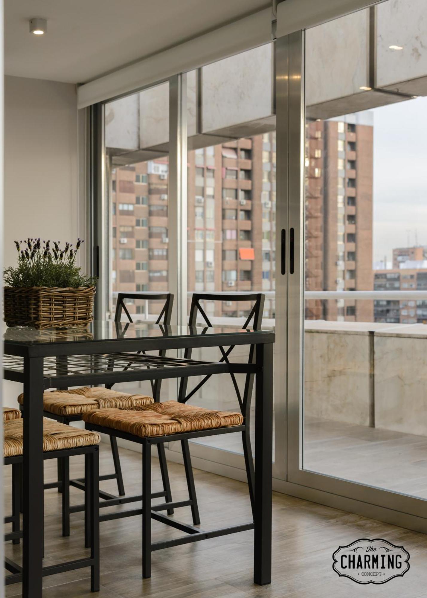 马德里Charming Eurobuilding 2 Terrace Exclusive - Plaza De Parking公寓 外观 照片