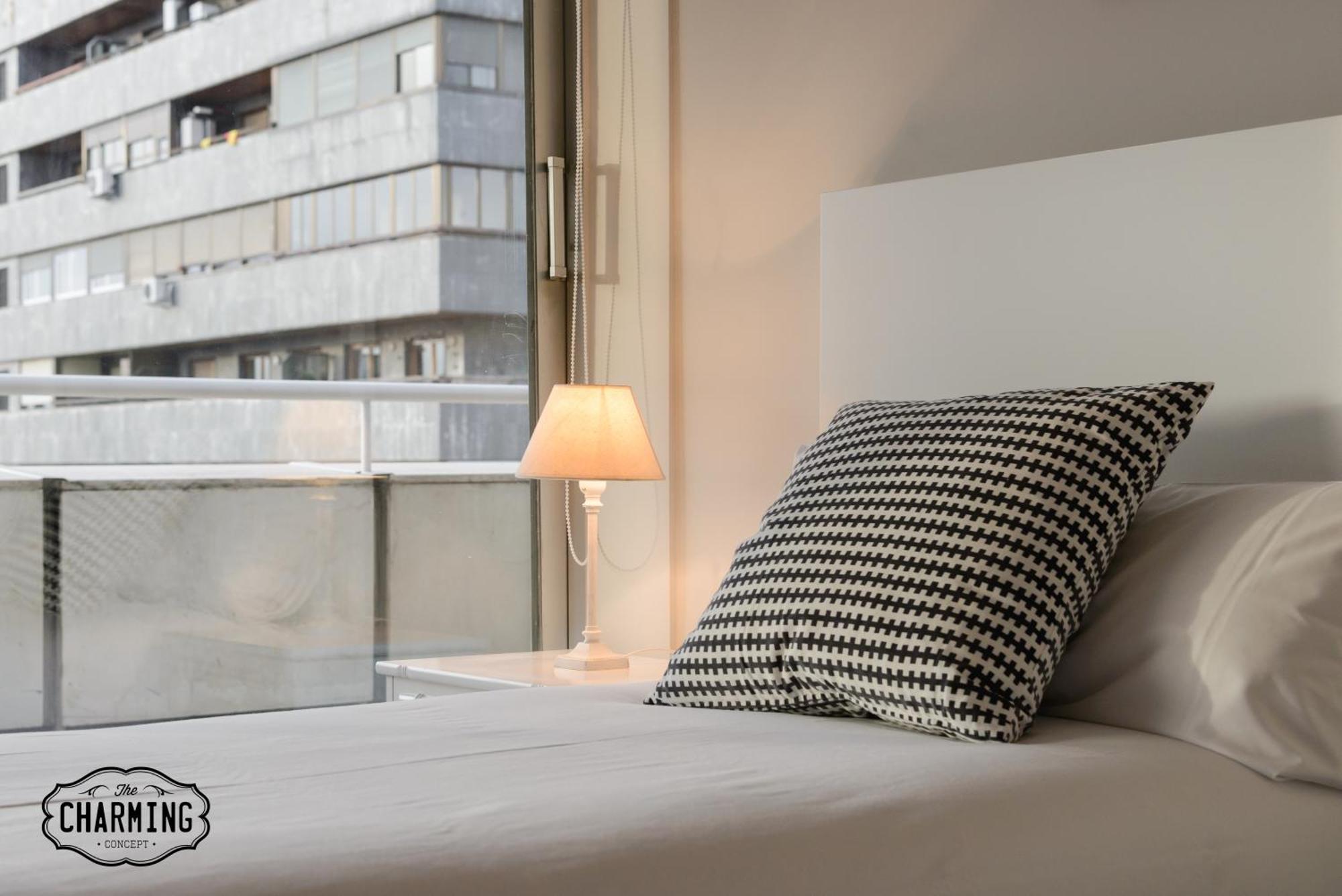 马德里Charming Eurobuilding 2 Terrace Exclusive - Plaza De Parking公寓 外观 照片